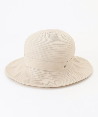J.PRESS LADIES 【WEB限定カラーあり・畳める】ブレードHAT グレージュ系