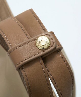 TOPKAPI 【Breath TOPKAPI】LINEA リネア レザーコンビ リュック バックパック　A4 / 軽量 ブラウン