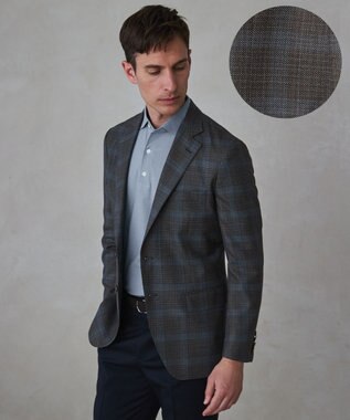 GOTAIRIKU 【REDA】TIMELESS HARMONY ジャケット_ブラウン×ブルー