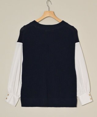 ONWARD Reuse Park 【any SiS】ニット秋冬 ネイビー