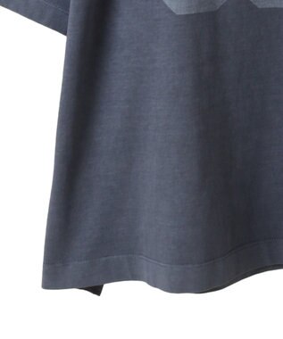 AMERICAN HOLIC ピグメント加工フットボールＴシャツ Navy