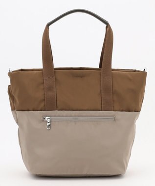 Y'SACCS ドローストリング コンビカラー2WAYトート チョコ