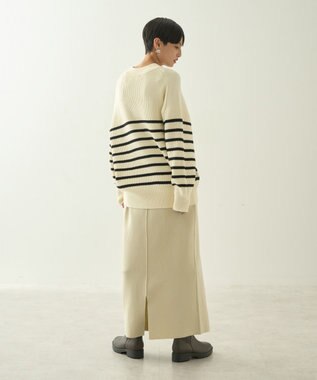 AMERICAN HOLIC ミラノリブニットタイトスカート Ivory