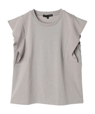 Green Parks ・ＳＵＧＡＲ　ＳＰＯＯＮ【ＣＯＯＬ】フレンチスリーブＴＥＥ Light Gray