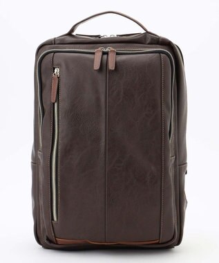 UNBILLION Otias アンティーク仕上げタイプ合皮スクエアバックパック