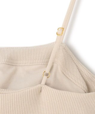 UNFILO 【GOCOCi/ワコール】カップ付き キャミソール ベージュ