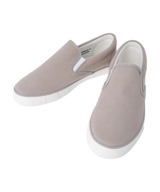 AMERICAN HOLIC 【整履き】スェードスリッポン Gray Beige