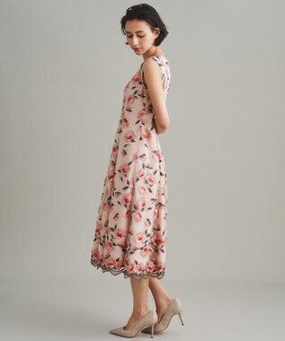 ローズ刺繍ドレス / GRACE CONTINENTAL | ファッション通販 【公式通販