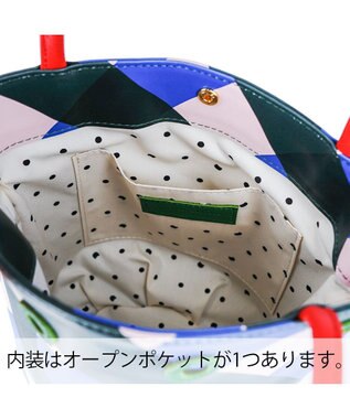 tsumori chisato CARRY くもネコチェック ハンドバッグ ミニバッグ グリーン