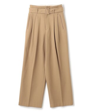 BEIGE， 【10th Anniversary】GABARDINE / ワイドパンツ Camel