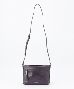 LA BAGAGERIE コーティングキャンバス ミニショルダーバッグ