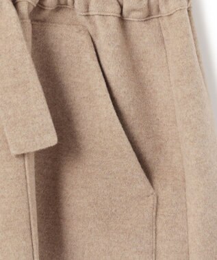 BEIGE， LABBOCK / ウール混2WAYショートコート Taupe