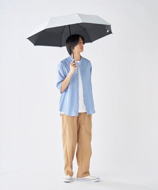 MOONBAT 【世界初の放射冷却素材】REIKYAKUパラソル ラディクール 折りたたみ傘 60㎝ 晴雨兼用 日傘 遮光100％ UV100％ 遮熱 ホワイト