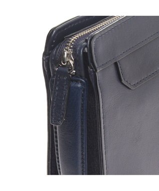 ACE BAGS & LUGGAGE ultima TOKYO ウルティマ トーキョーケヴィン セカンドバッグ クラッチバッグ レザー 77991 ネイビー