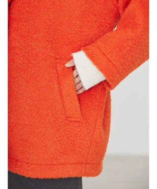 AMERICAN HOLIC シャギーコクーンミディコート Orange