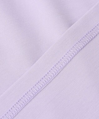 組曲 KIDS 【150-160㎝】【接触冷感・UVカット】サラリとヨークデザイン トップス ラベンダー