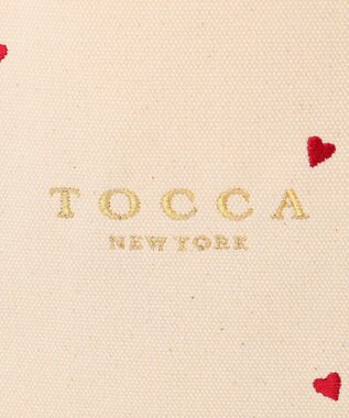 TOCCA 【chayさん着用】【WEB＆一部店舗限定・A4サイズ対応】LUCKY TWINKLE CANVASTOTE キャンバストートバッグ レッド系