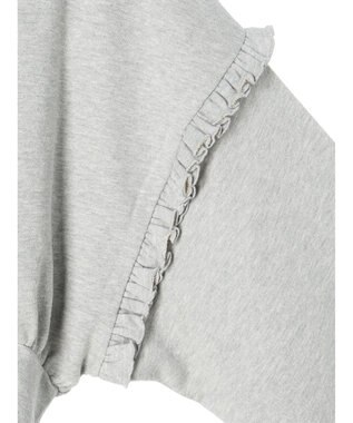 Green Parks ・Ｐｅｔｉｔ　Ｆｌｅｕｒ　ボリュームスリーブスウェット Gray Mixture