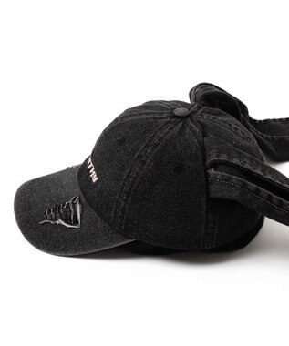 WEGO うさ耳デニムキャップ ブラックその他