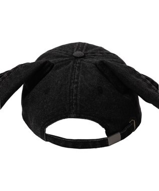 WEGO うさ耳デニムキャップ ブラックその他