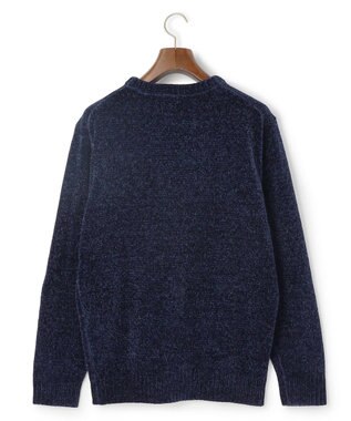 J.PRESS MEN 【WEB・一部店舗限定】モールクルーネック ニット ネイビー系