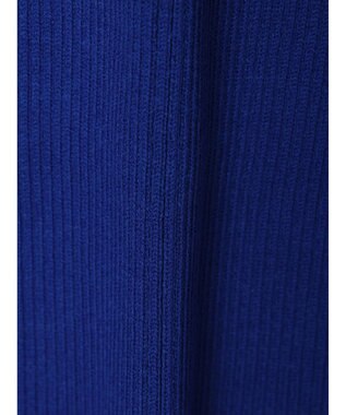 CRAFT STANDARD BOUTIQUE アンチピリングリブニットスカート Blue