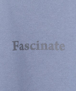 J.PRESS LADIES ロゴ 裏毛 カットソー サックスブルー系