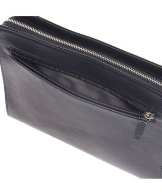 ACE BAGS & LUGGAGE ultima TOKYO ウルティマ トーキョーケヴィン セカンドバッグ クラッチバッグ レザー 77991 ネイビー