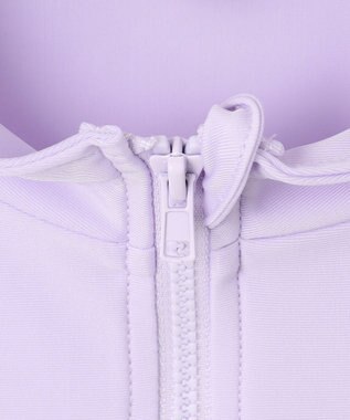 ANY KIDS 裾フリル　ラッシュガード ラベンダー