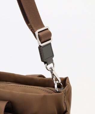 Y'SACCS ドローストリング コンビカラー2WAYトート チョコ