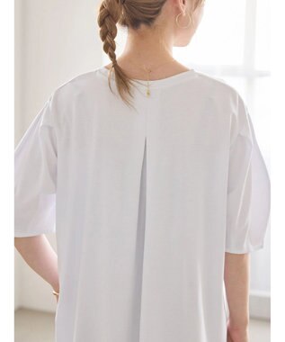 AMERICAN HOLIC 接触冷感袖コンシャスカットプルオーバー Off White