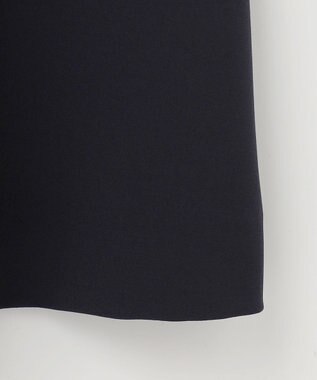 J.PRESS LADIES 【洗える】ノルディス2wayジョーゼット タックディテール ワンピース ネイビー系