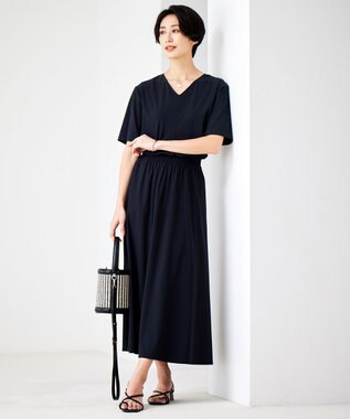 ICB L 【接触冷感・UVカット・速乾・洗える】 マットスキューバ プルオーバー ブラック系