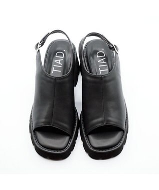 APOM プラットフォームカバーサンダル ブラック