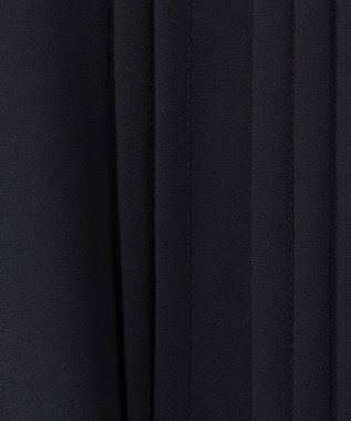 J.PRESS LADIES 【洗える】ノルディス2wayジョーゼット タックディテール ワンピース ネイビー系