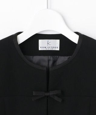 組曲 NOIR Formaxコルシェ横二重 ジャケット＋ワンピース ブラック系