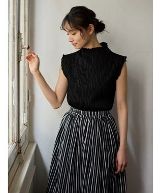 Green Parks ・Ｐｅｔｉｔ　Ｆｌｅｕｒ　ウェーブメロープルオーバー Black