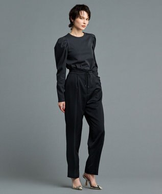 uncrave 【UVケア・接触冷感】ダブルフェイスジャージー ボリュームスリーブ カットソー(長袖)（uncrave STANDARD） スレート