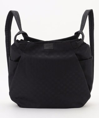 Y'SACCS 【大人のおしゃれ手帖10月号掲載】市川実和子×Y'SACCS　ドット2WAYリュック ブラック