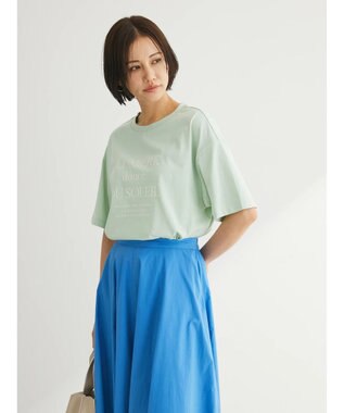 Green Parks フェミニンロゴボックスＴシャツ Mint