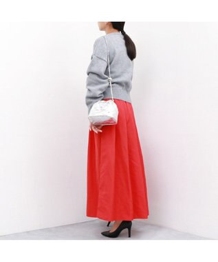 UNBILLION カシュカシュ cachecache / 口元ギャザーメタリックキルトミニショルダー