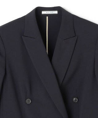 BEIGE， 【セットアップ対応】SPHENE / ダブルブレストピークドラペルジャケット Navy