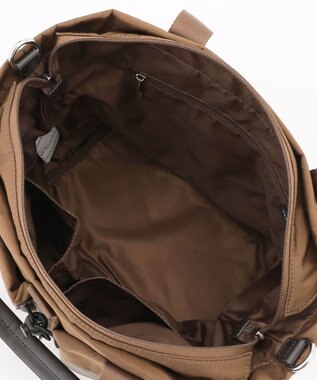 Y'SACCS ドローストリング コンビカラー2WAYトート チョコ