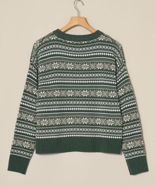 ONWARD Reuse Park 【any FAM】ニット秋冬 グリーン