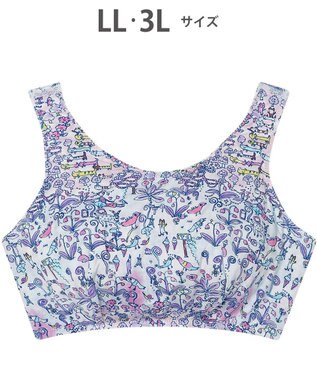 tsumori chisato SLEEP ツモリチサト ナイトアップブラ ノンワイヤー ベア天竺素材(身生地) 3Lまで対応 大きいサイズ ナイトブラ レディース UBX410 /ワコール