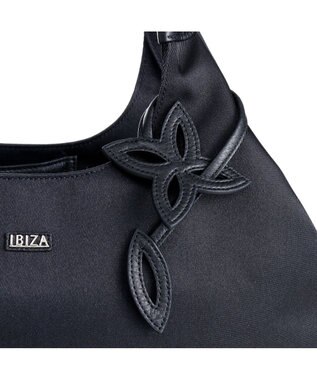 IBIZA アニマーダ　ナイロン　セミショルダーバッグ 黒