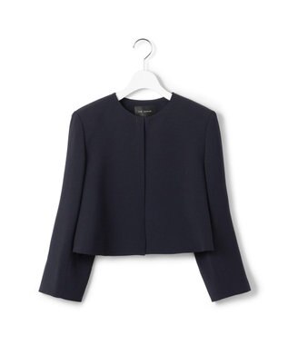 23区 L 【APPLAUDIR】クリアジョーゼット コンパクトタックジャケット