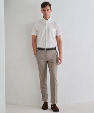 GOTAIRIKU 26年新作【ストレッチ/シワになりにくい/洗える】ハイパーストレッチ DRESS パンツ ベージュ系