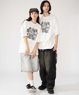 WEGO 【ユニセックス着用ITEM/SMLXLサイズ展開】アソートグラフィックT（SS）-2 柄51