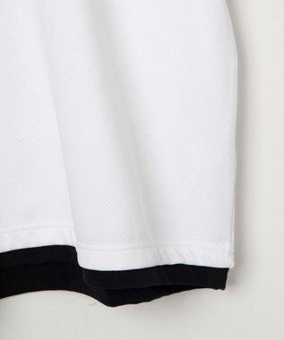 WEGO フクレジャガードフェイクレイヤードT（S） ホワイト